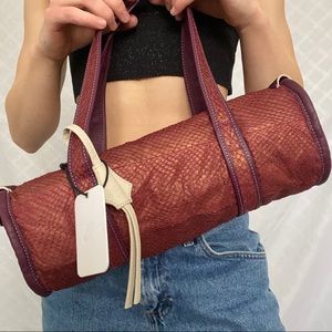 Red and Purple Nike Villard Barrel Bag